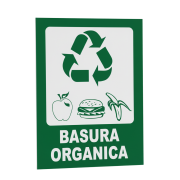 Señalamiento No Tire Basura Residuos Peligrosos 30X40 Mate