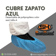 Cubre Zapato Azul