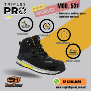 Calzado Industrial Tipo Tenis, Marca Triples Pro, Modelo TP-COIRA 521