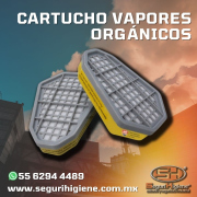 Cartucho Vapores Orgánicos y Gases Ácidos