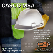 Casco MSA Blanco