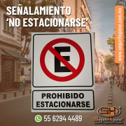 Señalamiento No Estacionarse