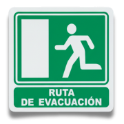 Señalamiento Salida de Emergencia 20X40 Mate