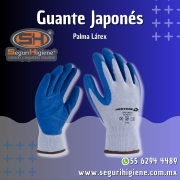 Guante Japonés Palma Látex