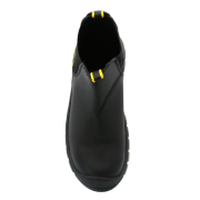 Botín Industrial , Marca Triples Pro, Piel Negro, Modelo 504