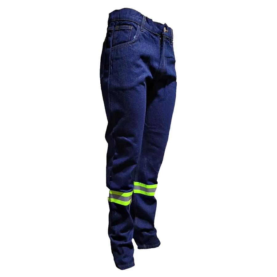 Pantalón de Mezclilla con Reflejantes