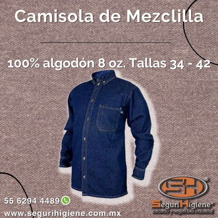 Camisola de Mezclilla