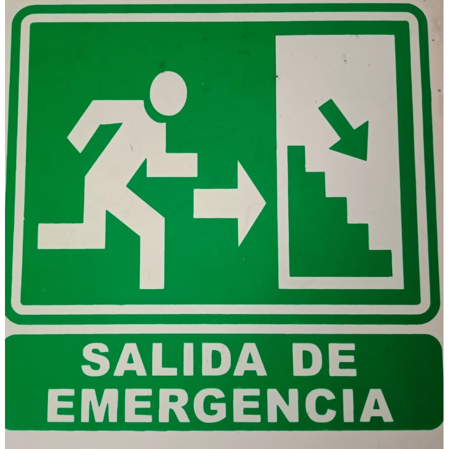 Señalamiento Salida de Emergencia