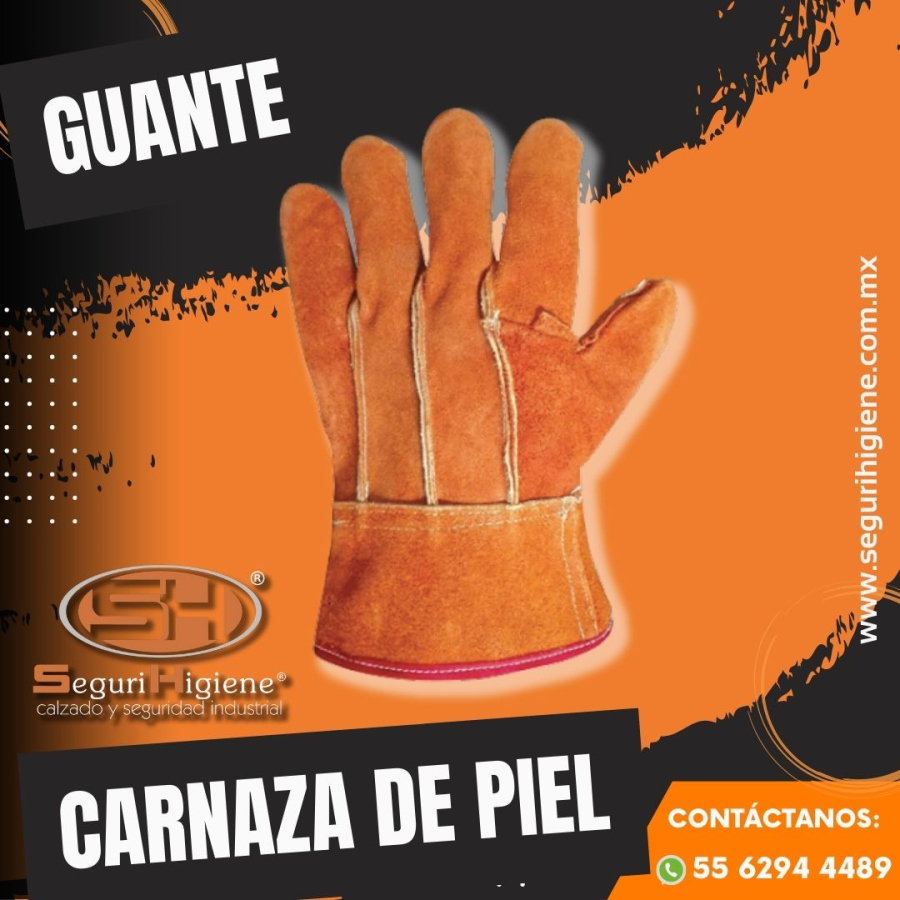 Guante de Carnaza Piel de Primera