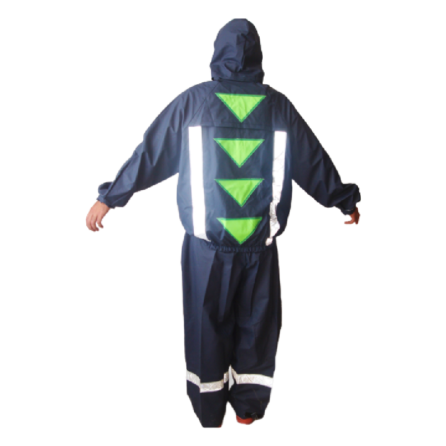 Impermeable Dos Piezas Estilo Motociclista 4XG