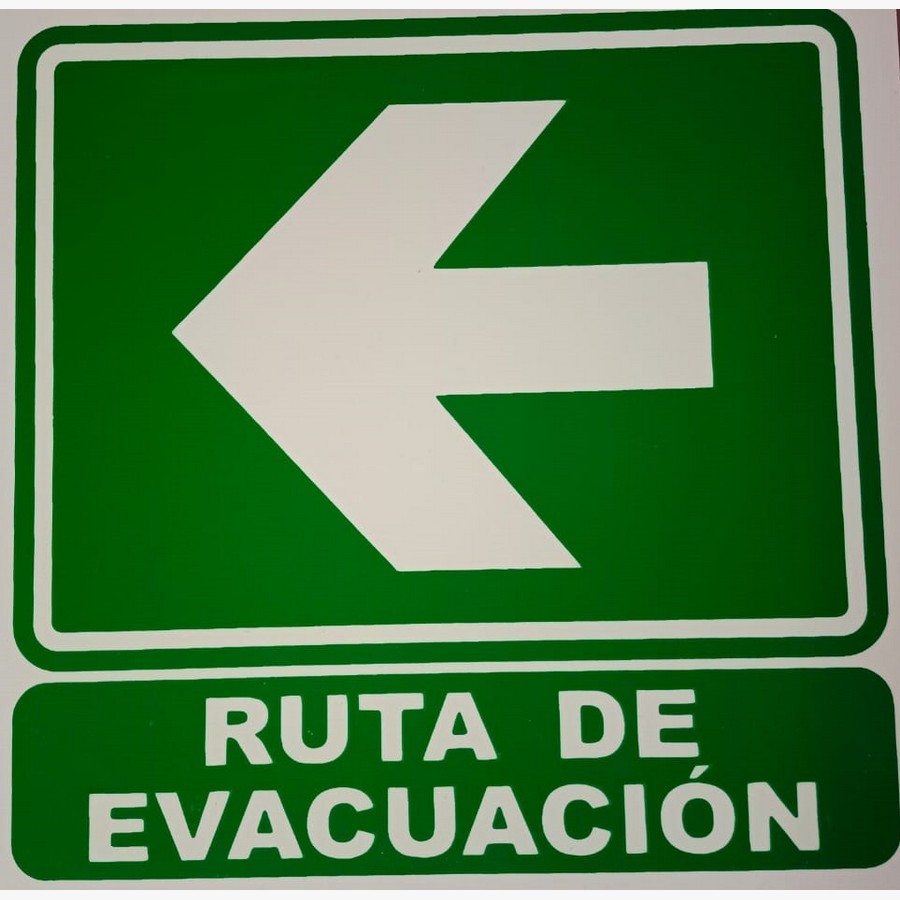 Señalamiento Ruta de Evacuación