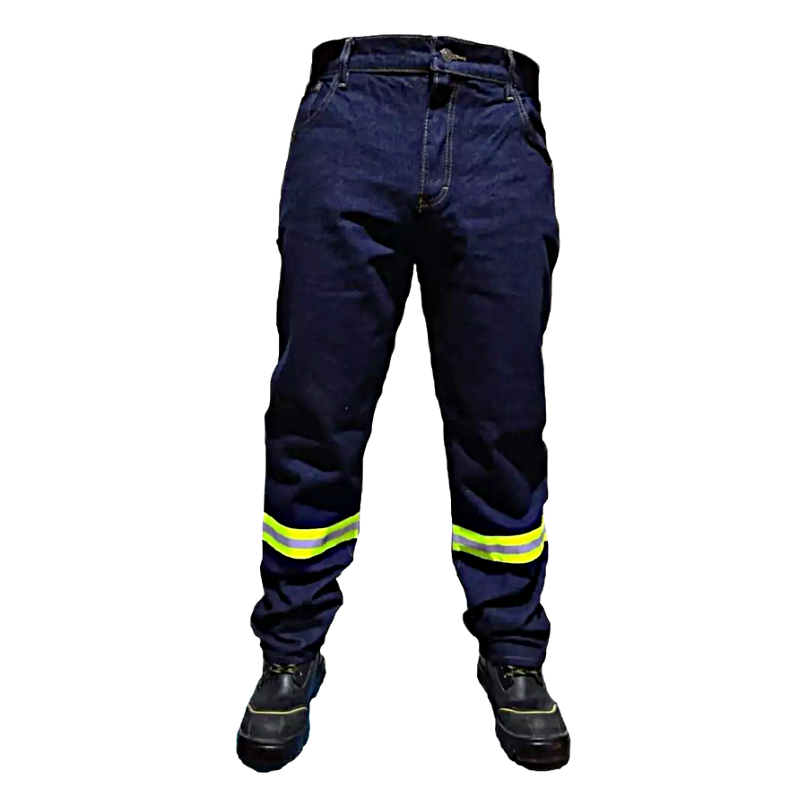 Pantalón de Mezclilla con Reflejantes