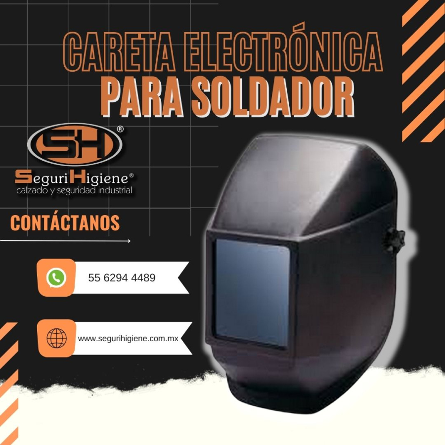 Careta Electrónica para Soldar