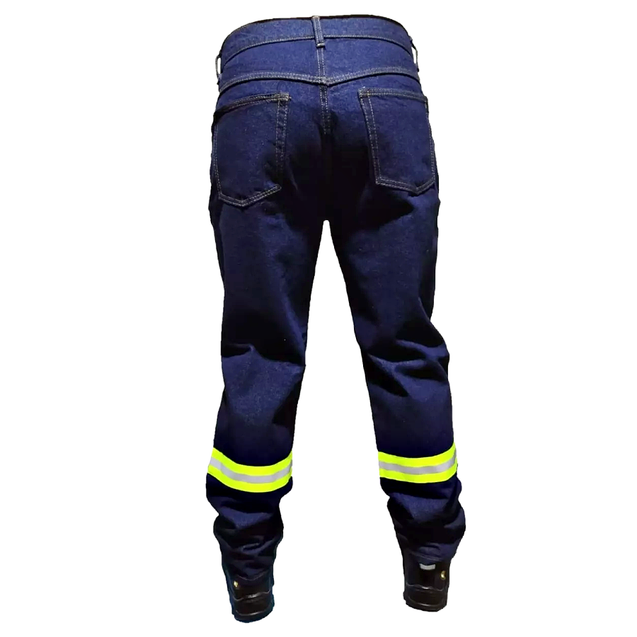 Pantalón de Mezclilla con Reflejantes