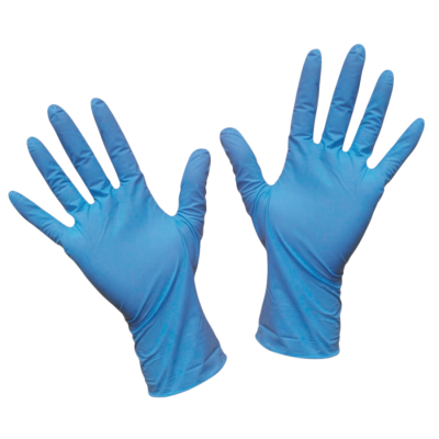 Guante Nitrilo Desechable Azul