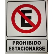 Señalamiento No Estacionarse