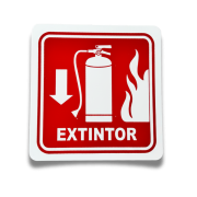 Señalamiento Extintor Mate 20X20