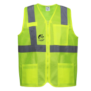 CHALECO JYRSA ALTA VISIBILIDAD ANSI TIPO R CLASE 2
