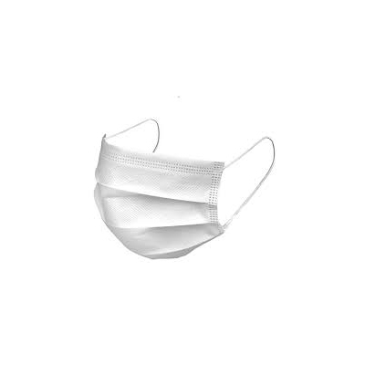 Cubreboca Plisado Blanco TAC