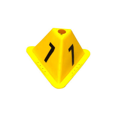 Pirámide Para Auto Con Imán En Base Con Un Stiker en 3 Caras