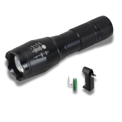 Linterna Recargable Aluminio 500 Lúmenes