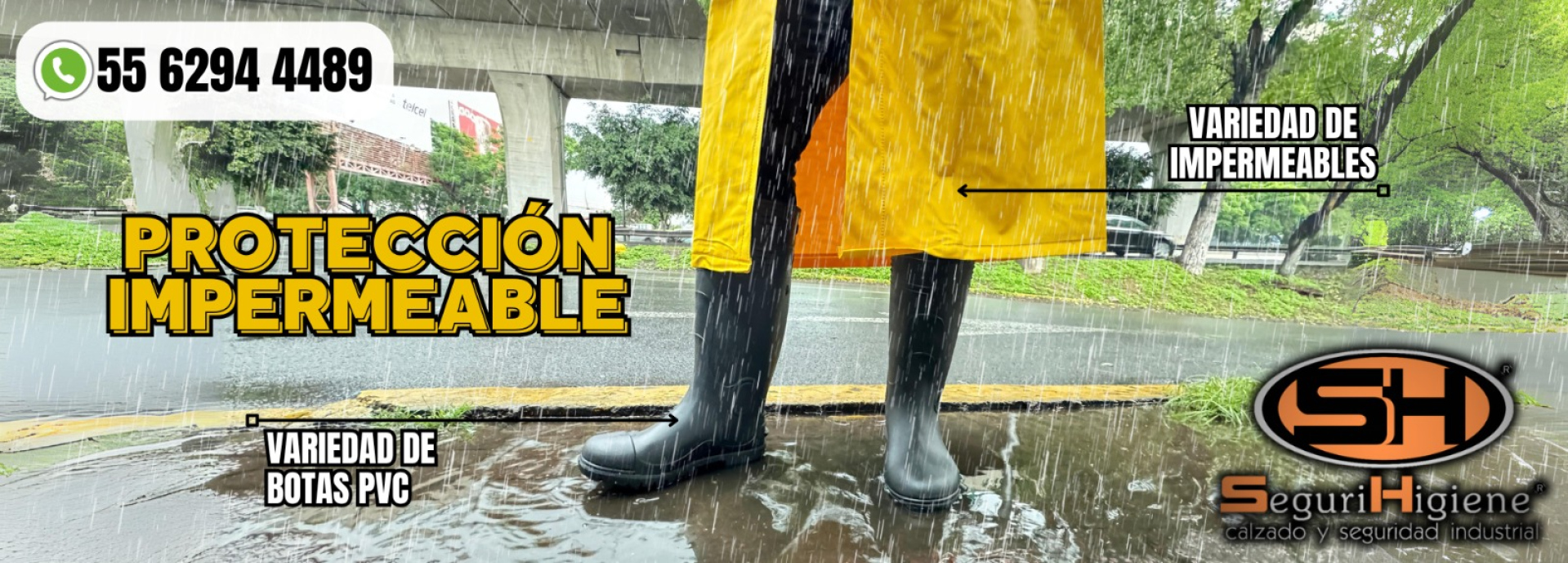 BOTAS E IMPERMEABLES